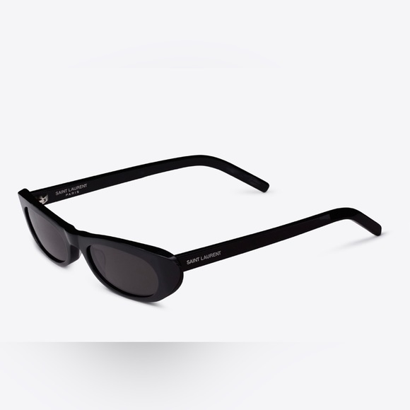 SL 557 SHADE - Saint Laurent Black Sunglasses - Picture 3 of 3